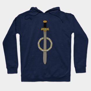 Xena's Sword & Chakram Hoodie